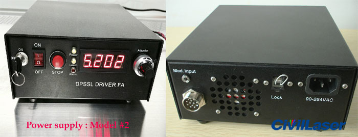dpss laser power supply