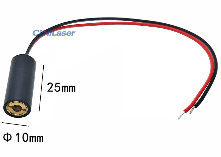 850nm 1mW/5mW/10mW Infrared Laser Module Dot Invisible Laser Spot ...