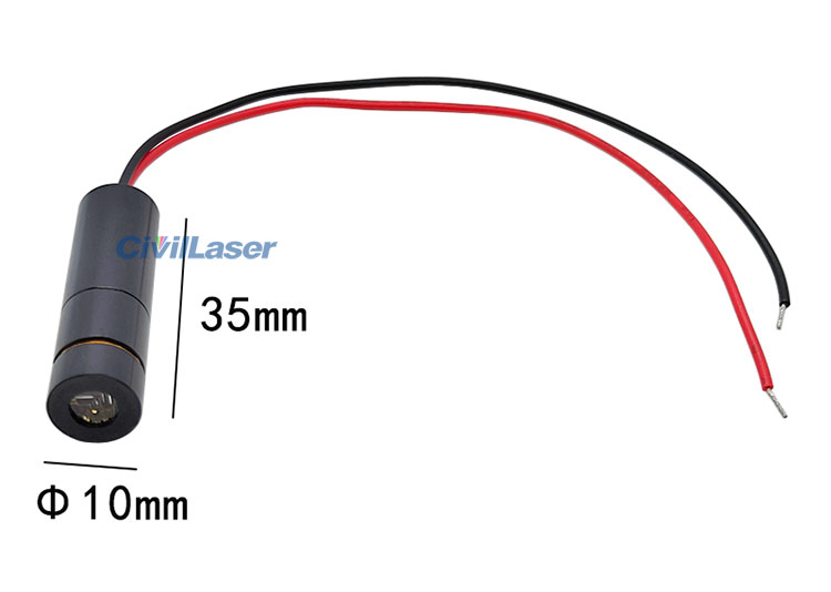 635nm 650nm 1mW 5mW Red Laser Module Dot/Line/Crosshair 12V 24V Focus ...