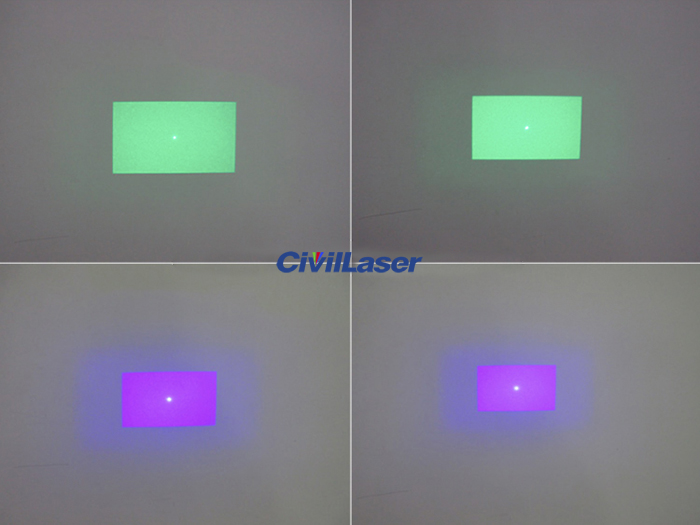 24° Lens Angle Laser Diode Module Red/Green/Blue Rectangle Laser Module ...