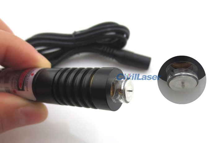 650nm 100mW 360° Multi-directional Red Laser Module Adjustable Line ...