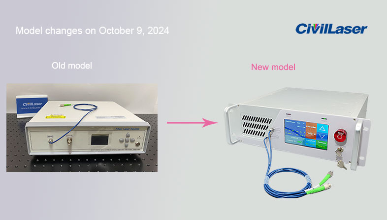 1064nm 30W Powerful SM Fiber Laser Source Benchtop High power Fiber ...