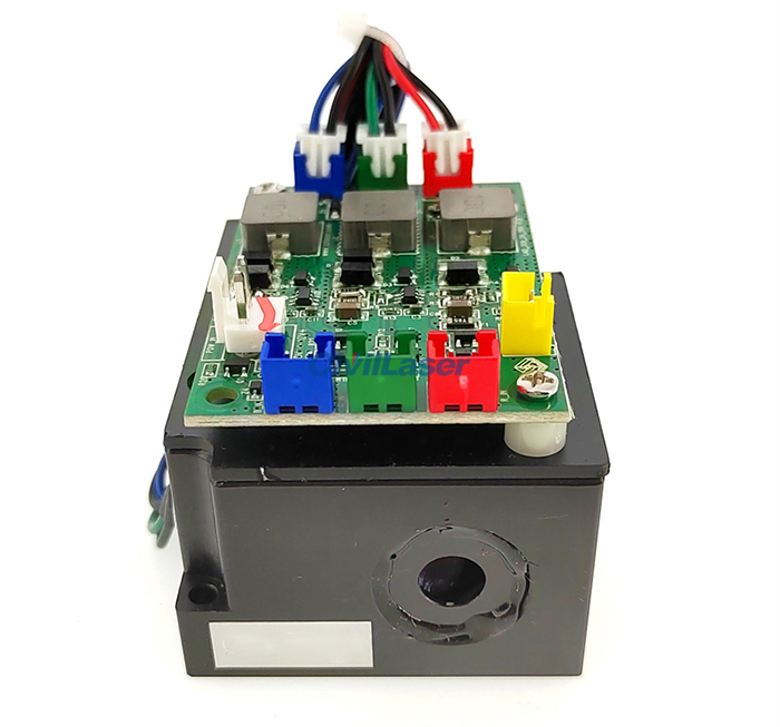 445nm/520nm/638nm RGB 3000mW Synthetic White Laser Module TTL Modulation