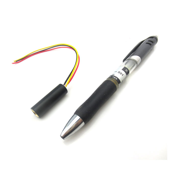 Module Laser Diode 405nm 200mW Violet/bleu - Focalisable - Alimentation 5V - Support 16mm - Neuf