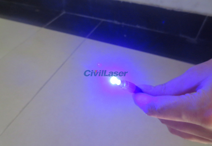 405nm 200mW FC Fiber Coupled Laser Blue-violet Laser Module Dot