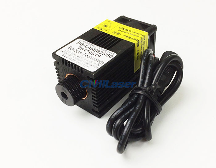 Blue Dot 450 Nm 500 MW Modulo Diodo Laser 33 X 50 Mm Driver 12 V - Foto 13