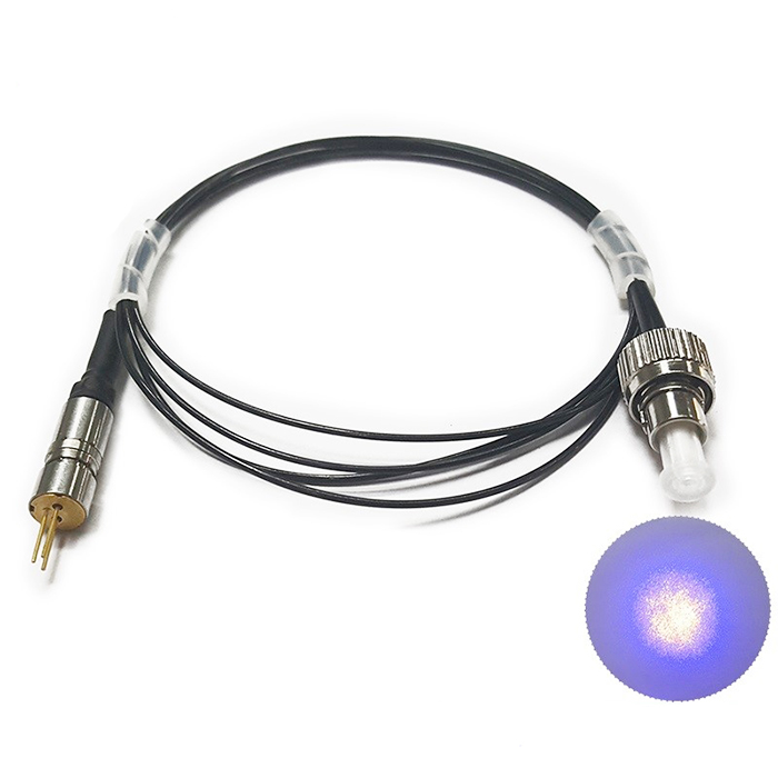 638nm 100mW Red Fiber Coupled Laser Pigtailed Laser With Power Supply