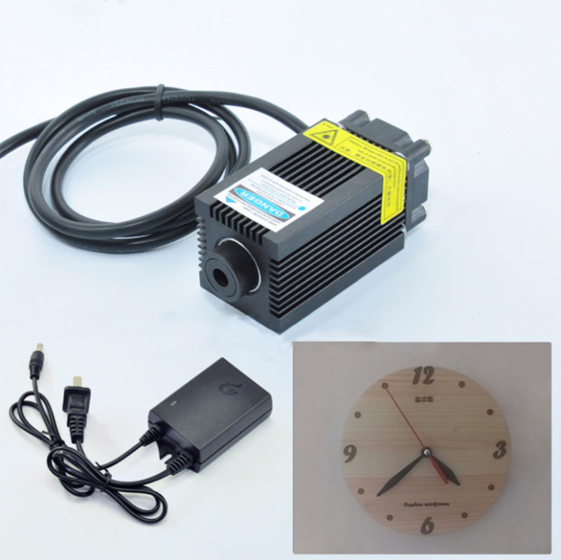 450nm 1000mw Blue laser module Special for engraving - Click Image to Close