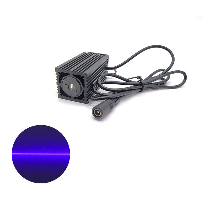 450nm 1000mw High power uniform Line Blue laser machine vision 3D digital scanning laser - Click Image to Close