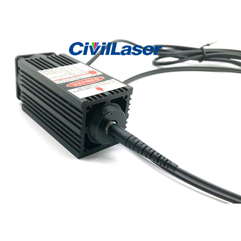 450nm 100mw~1000mw Multi-mode fiber coupled laser module Small volume laser