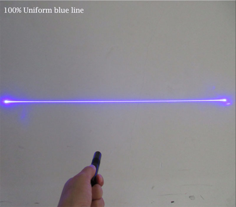 450nm 100mw Uniform line blue laser module with Powell lens