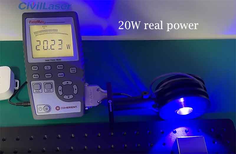Blue 450nm 20W Engraving laser