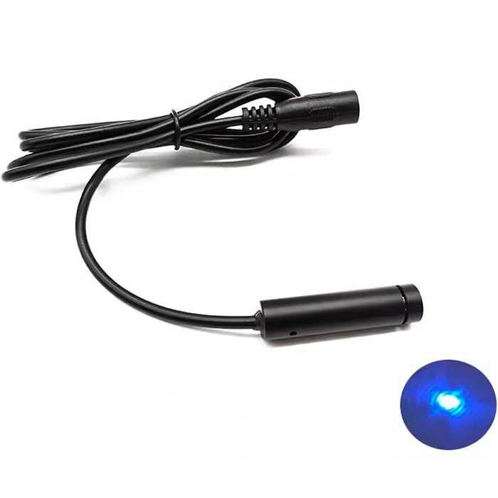 450nm 30mW Blue Laser Diode Module Dot Foucs Adjustable Φ10x39mm