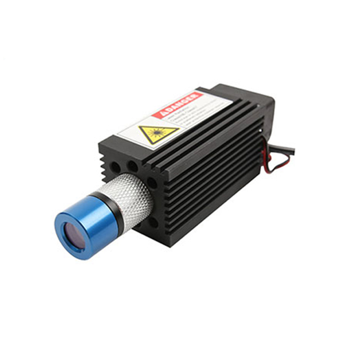 450nm 2500mW Blue Laser Diode Module Line High Power Laser Focus Adjustable - Click Image to Close