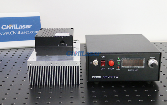 455nm 18W Blue Semiconductor Laser High Power Laser With Power Supply