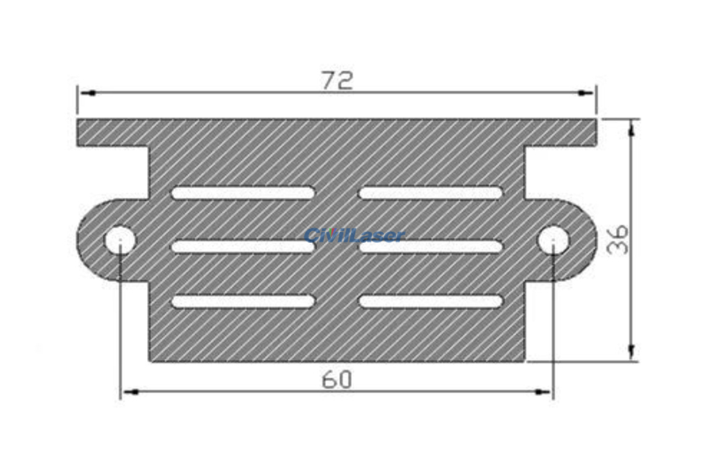 638nm 520nm 450nm RGB Synthetic White Laser Mdoule 500mW Laser TTL ...