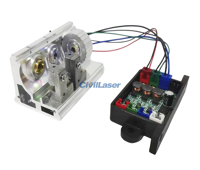 Ir Laser Engraver 6W RGB Laser Diode Module, Full Color 6W RGB Laser ...