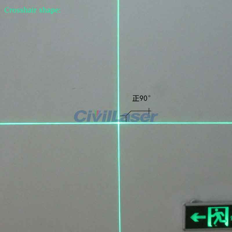 520nm 0.1mw~10mw Green Class I ~ Class IIIA adjustable