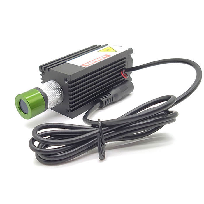 Powell Uniform Line Laser 520nm 1300mW Green Laser Module Focus Adjustable - Click Image to Close