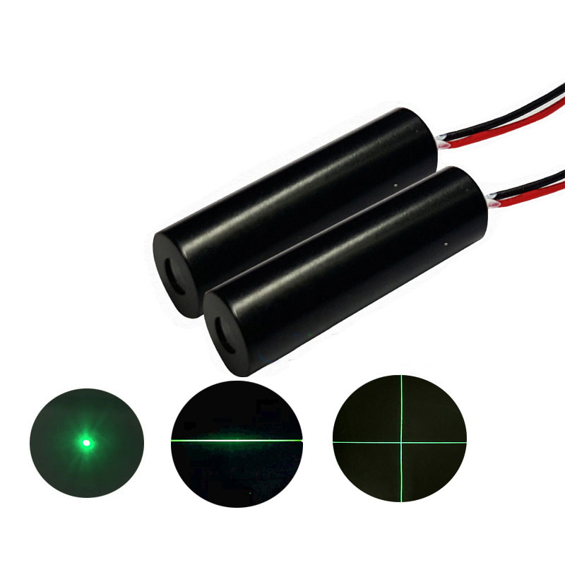 520nm 135mw High power Green laser module Dot/Line/Crosshair - Click Image to Close