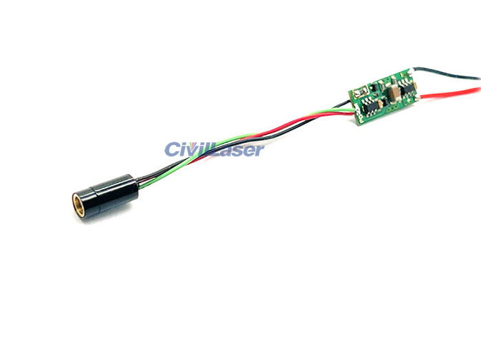 Ultra-Small Size Laser 520nm 5mW Green Laser Diode Module Dot Φ4.5x10mm