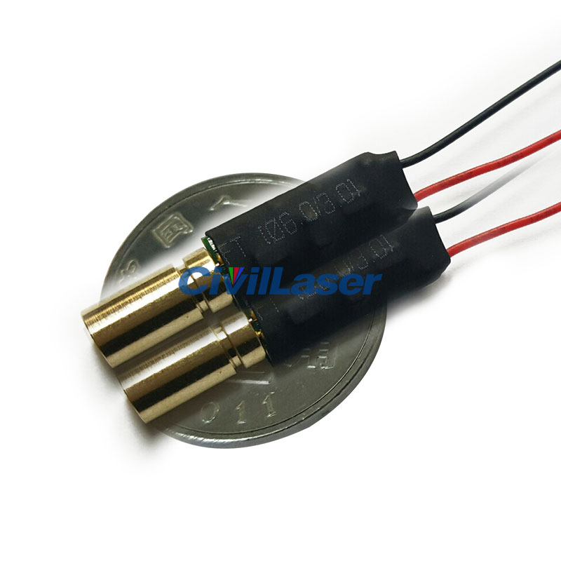 520nm Dot Green laser module high Stable 