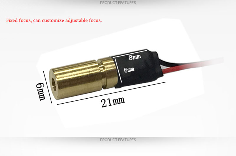 520nm Dot Green laser module high Stable 