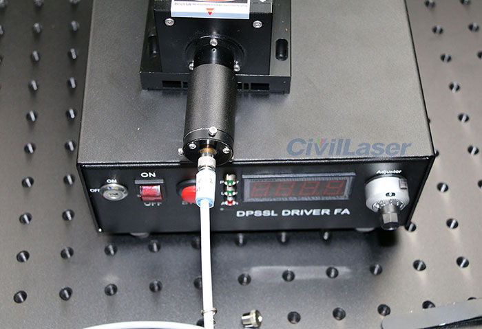 543nm 100mW Green Fiber Coupled Laser Diode Pumped Laser