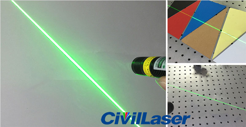 532nm 50mW Green line laser module