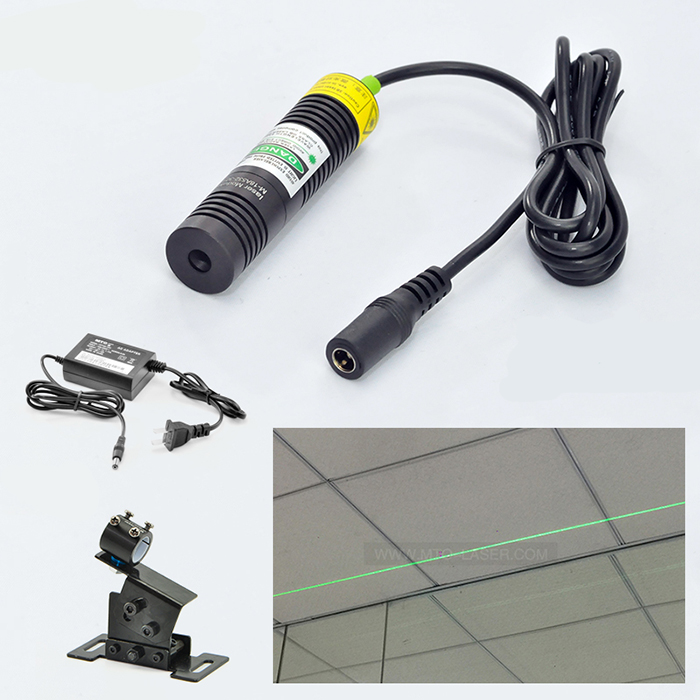 532nm 50mW Green line laser module Laser marking instrument