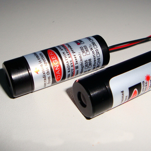 808nm 5mW Infrared Focusable Dot Laser Pointer 18650 IR Flashlight Torch 