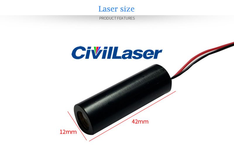 635nm 100mw Red line laser module High Power
