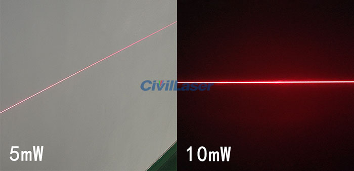 Module Laser Rouge 635nm 30mW à 185mW - Lumière Ligne Fixe - Neuf