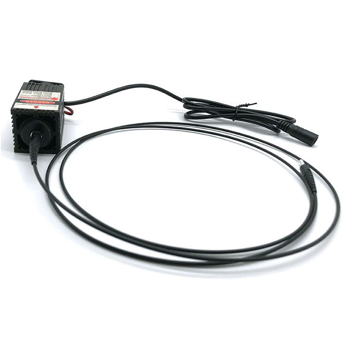 638nm 100mW Red Fiber Coupled Laser Pigtailed Laser With Power Supply