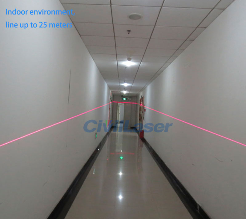 638nm 300mw Line/Crosshair High power Red laser module