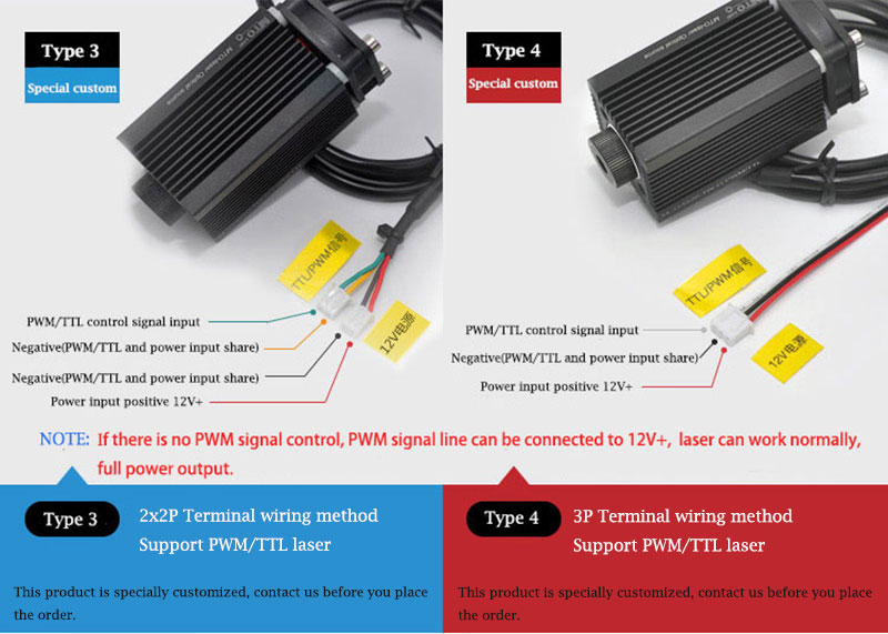 638nm 750mw 1.2W Red High Power laser