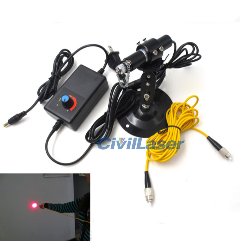 650nm 200mw Multi mode fiber coupled Red laser module with FC interface 650nm 200mw Multi mode fiber coupled Red laser module with FC interface