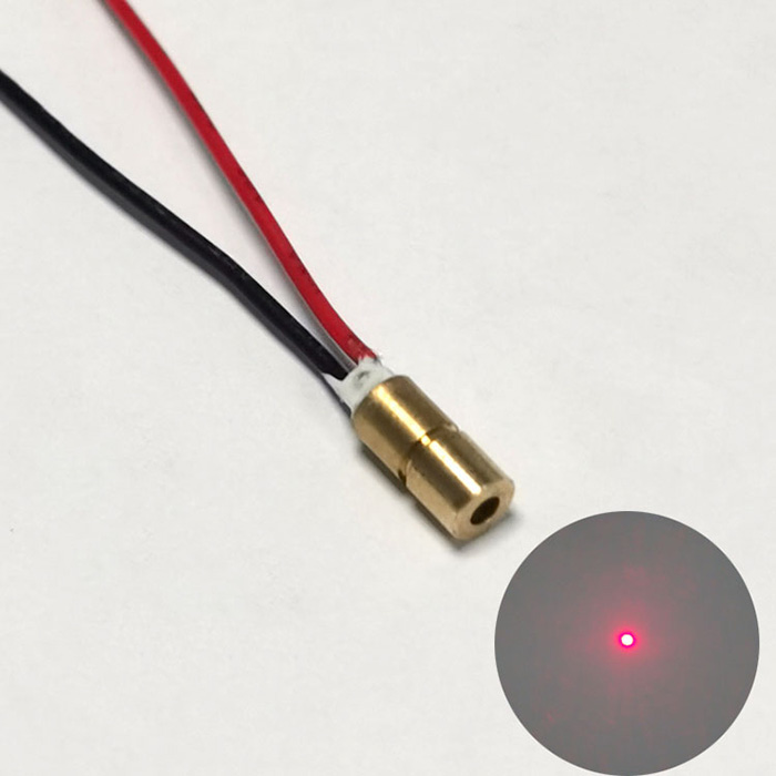 Red Diode Laser 650nm 1mW Φ3.6×9mm Ultra-small Size Laser Module Dot - Click Image to Close