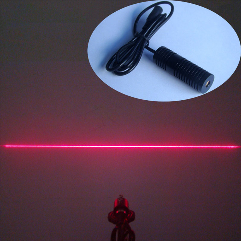 650nm 250mW 5V Red Line shape laser module High power positioning instrument