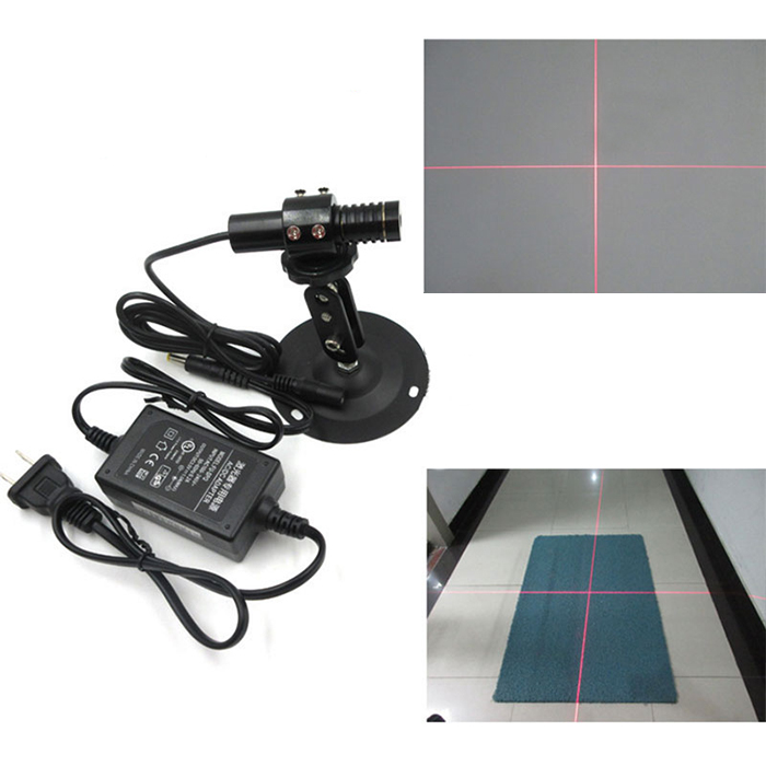 650nm 50mw Red Crosshair laser module Ultra-fine/Adjustable linewidth Vertical 90 degrees - Click Image to Close