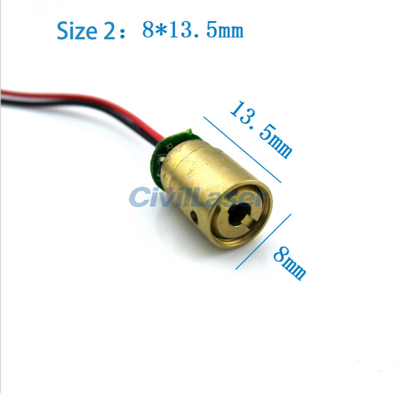 650nm 5mW Dot Red Laser module 1000pcs