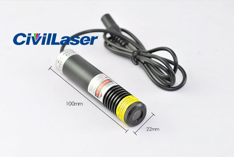 660nm 200mW Red Line laser module Special Stone/Wood cutting