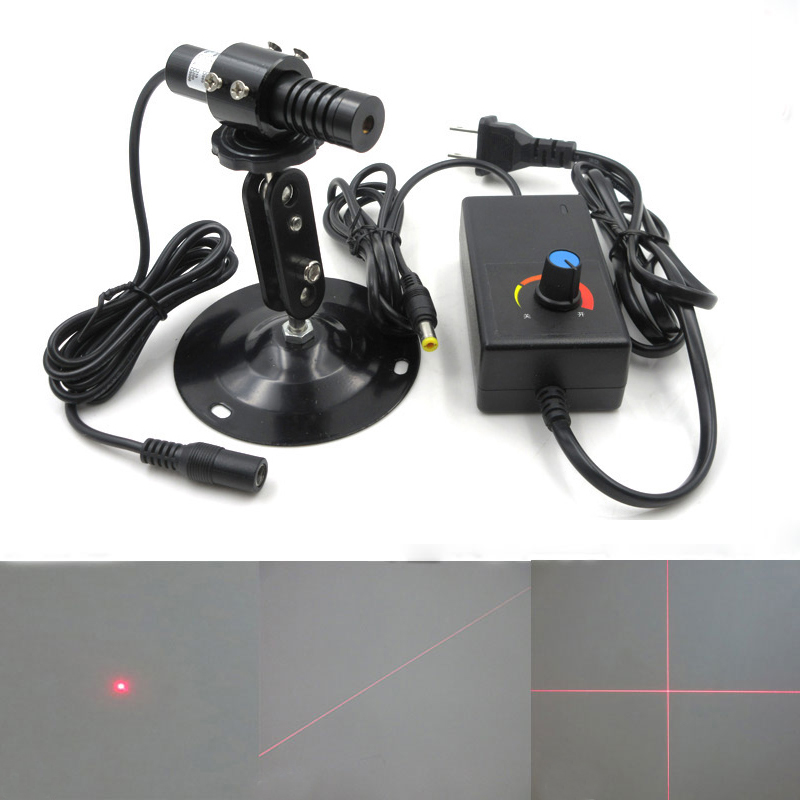 670nm 10mw Red laser module focus adjustable Dot/Line/Crosshair - Click Image to Close