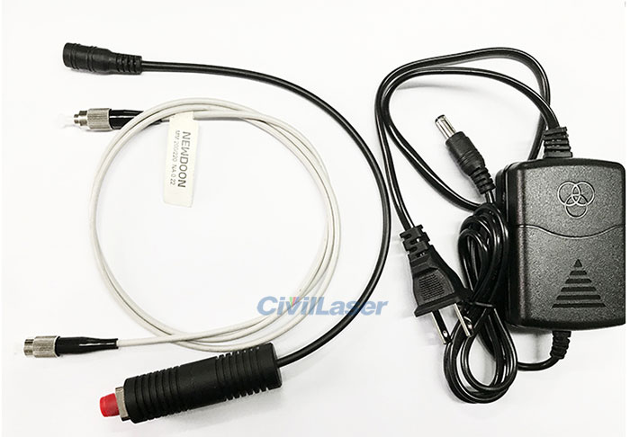 638nm 100mW Red Fiber Coupled Laser Pigtailed Laser With Power Supply