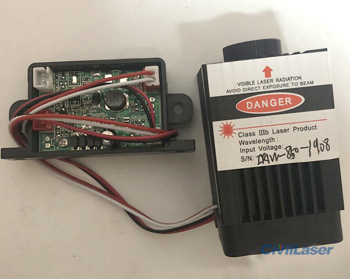 850nm 1000mW High Power IR Laser Module Focus Adjustable with TTL ...