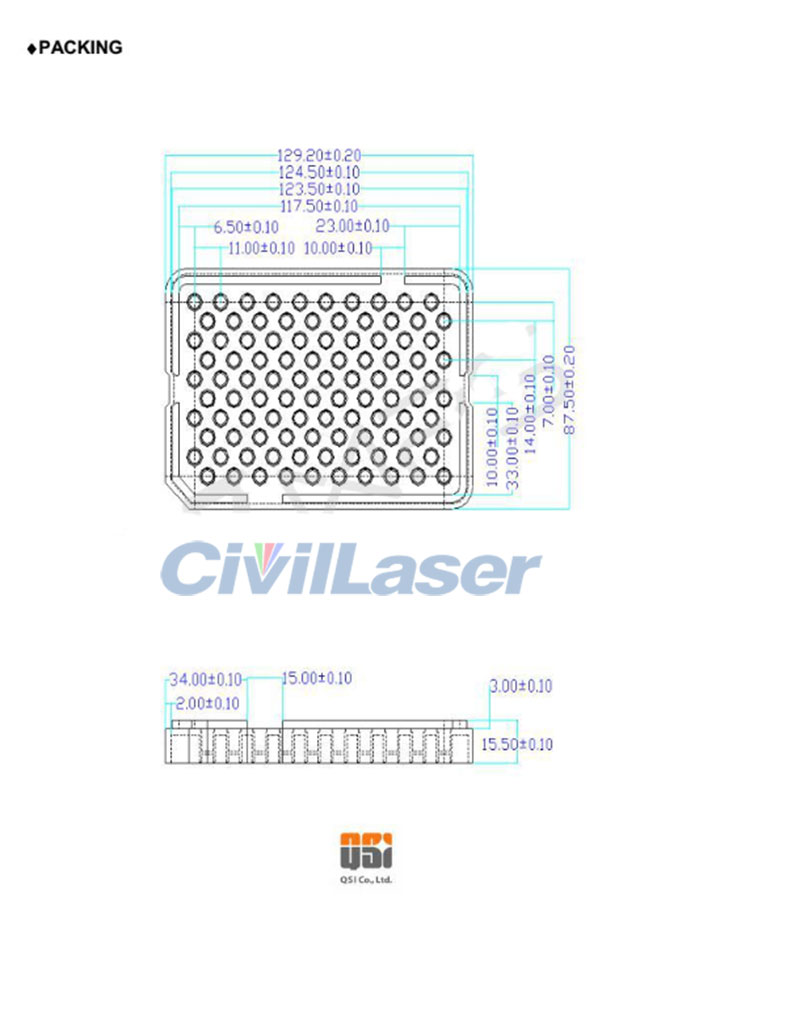 940nm 50mW Powerful Infrared Laser Module TO18 5.6mm