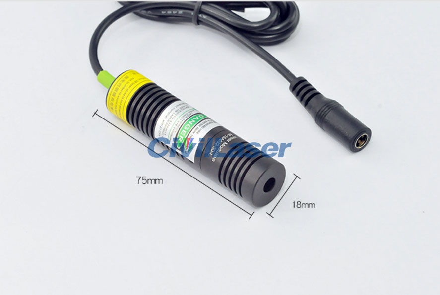 532nm Green laser module Crosshair/ Line/Dot 