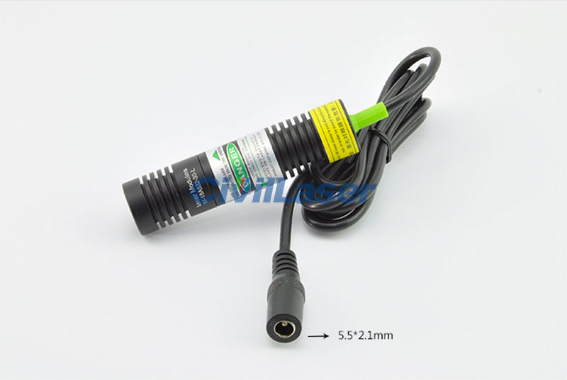 532nm Green laser module Crosshair/ Line/Dot 