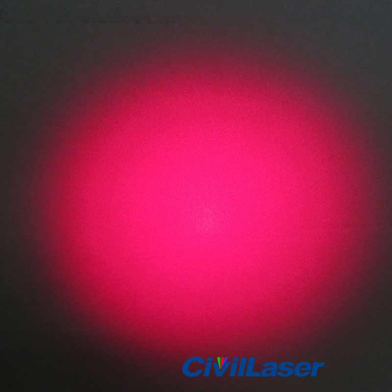 Homogenization effect of circular plane Laser