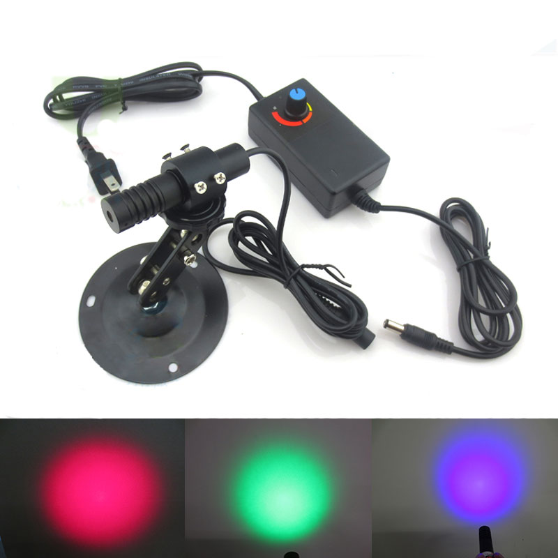 Red/Blue/Green laser module Homogenization effect of circular plane